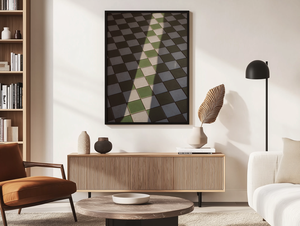 Checked Light - Photography Print