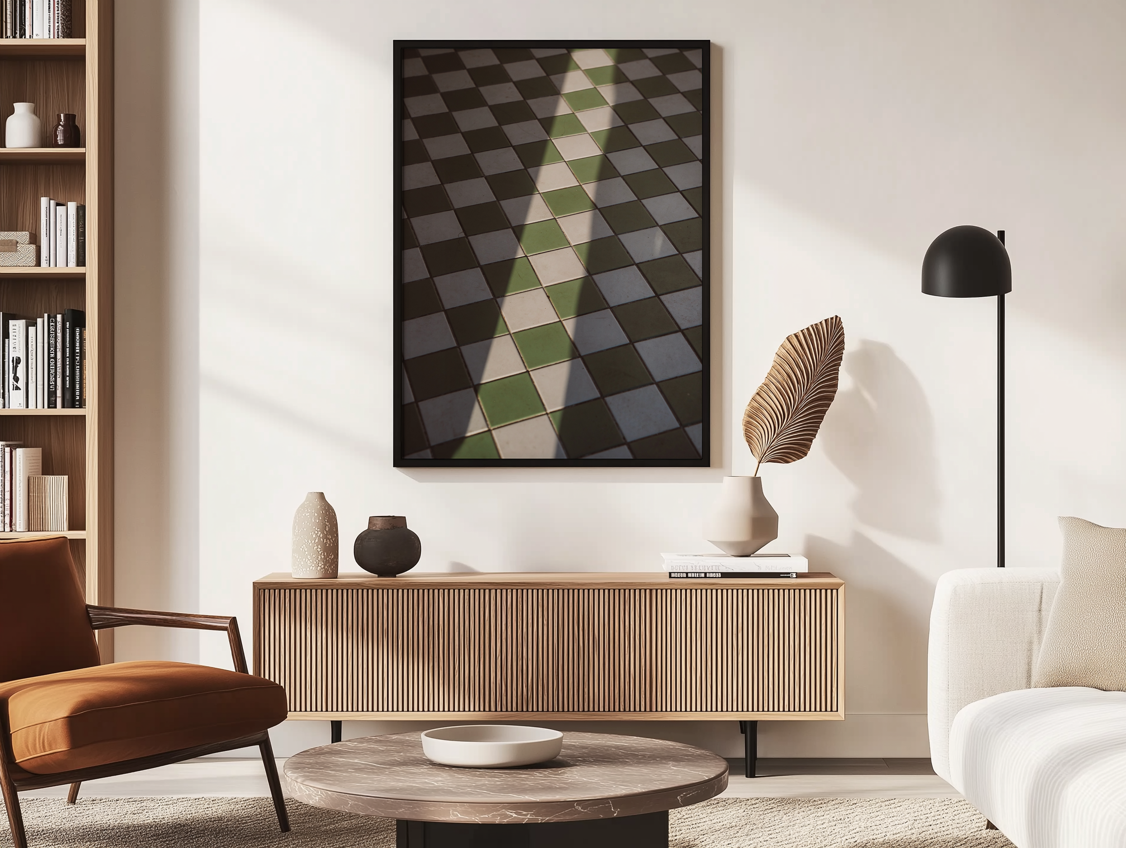 Checked Light - Photography Print