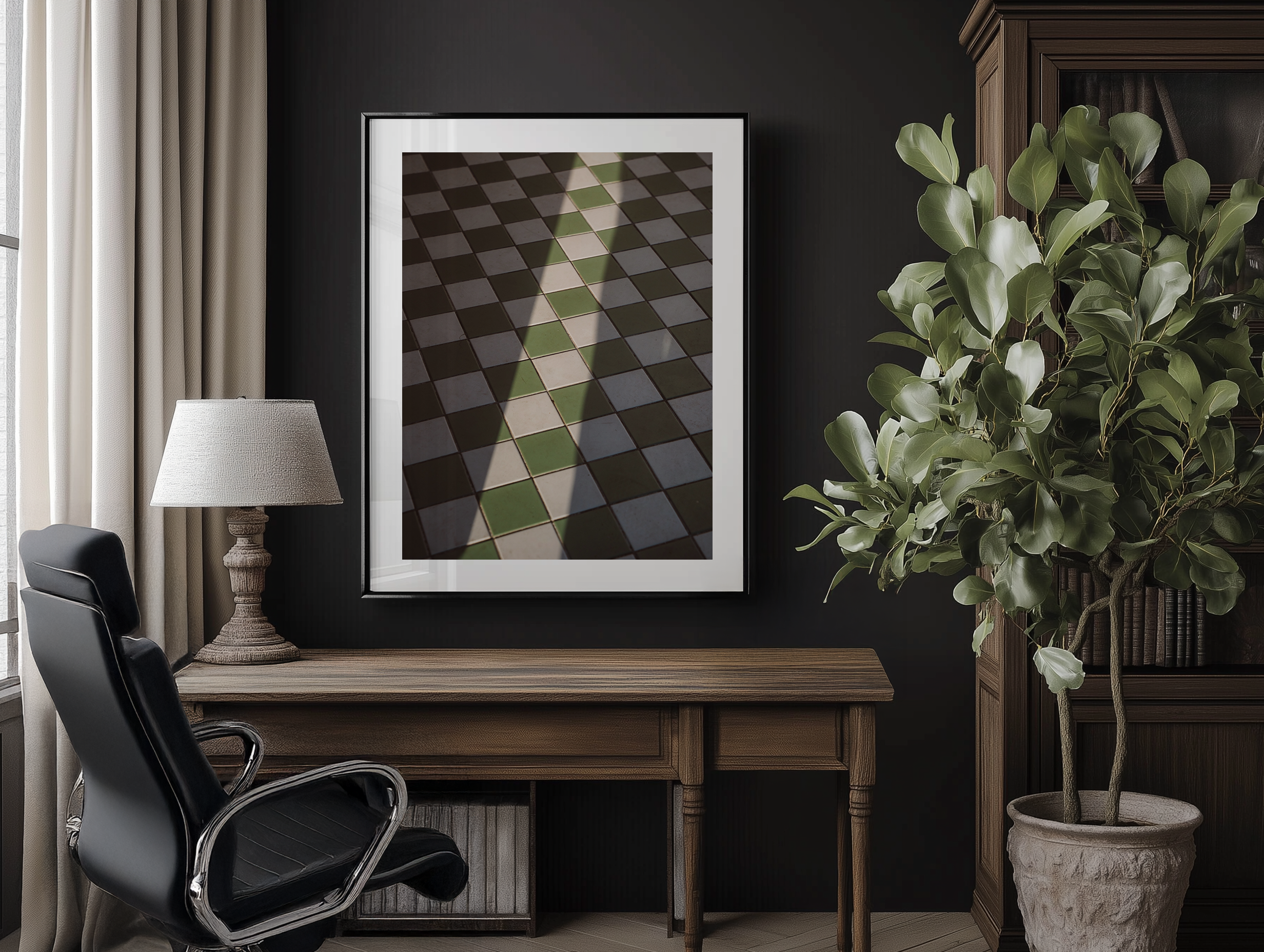Checked Light - Photography Print